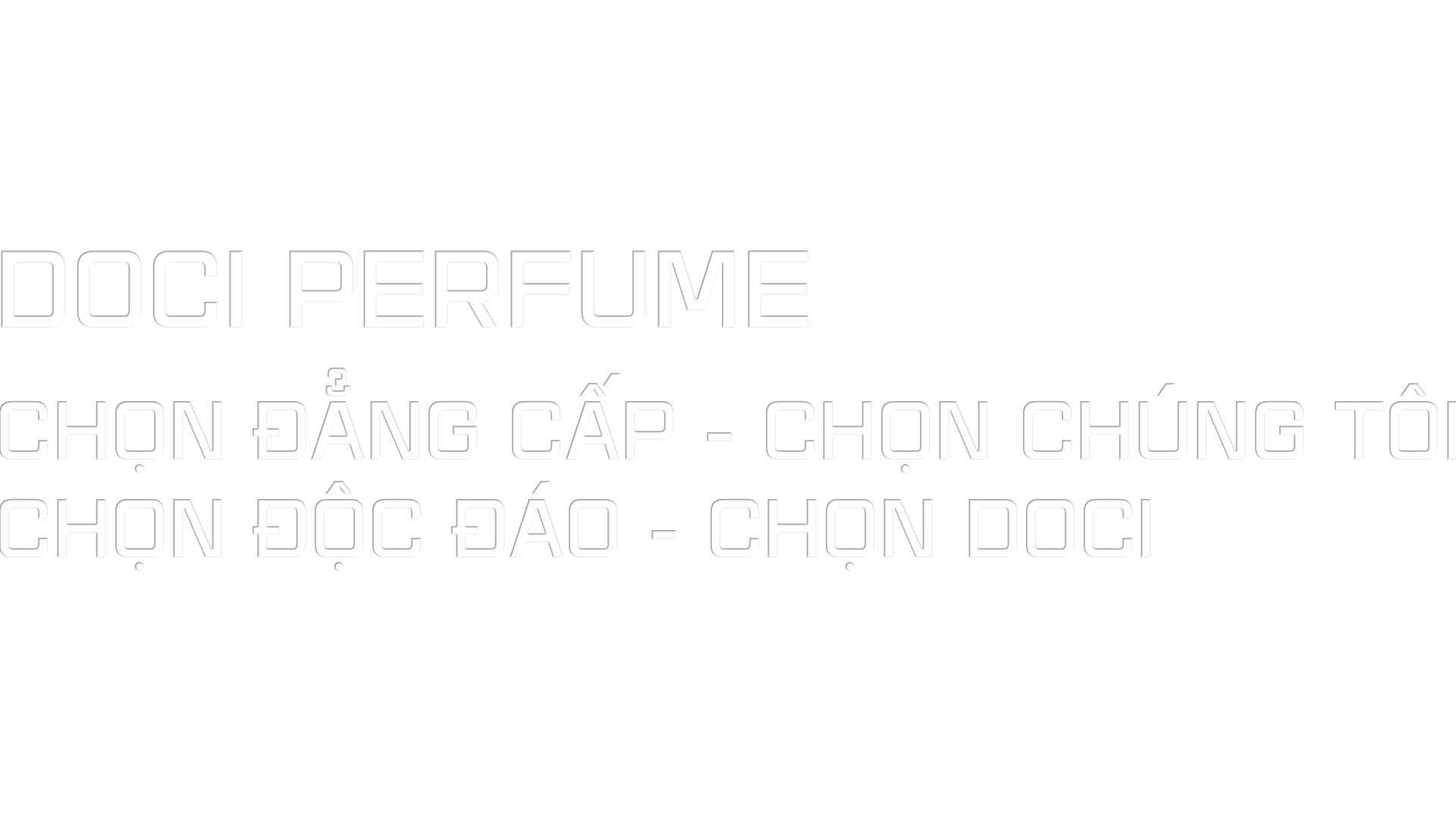 Logo tagline DOCI PERFUME